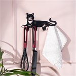 настенная вешалка кот