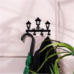 вешалка настенная фонари