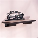 полка из металла и ЛДСП