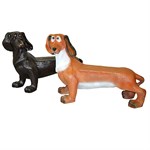 Садовые лавки Собаки