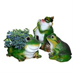 Садовые фигуры Лягушки из полистоуна