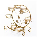 цветочница 41-026 цв.золотой