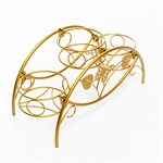 цветочница под золото