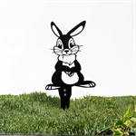 металлический садовый декор Заяц