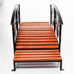 стильный мостик для загородного дома