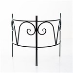 металлическая опора для клумбы и сада