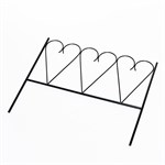 металлический заборчик для цветника