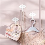 крючки настенные  702-014 цв.белый