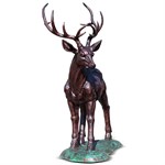 Садово-парковая скульптура Олень цена 28500 руб.