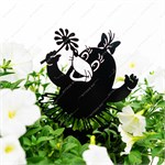 фигура садовая крот балерина