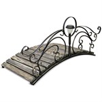 Кованый мостик для сада