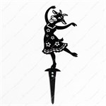 Садовая декоративная разборная фигура Коза 801-560R металл 17*0.1*47 см 801-560R-B - фото 126307