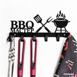 Вешалка настенная "BBQ Мастер" 702-095 металл 25*3*12 см