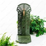 Садовый умывальник напольный 550-065R h=60 см металл
