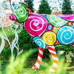 Фигура рекламная Корова h=190 см