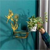 Подставка настенная со съёмной корзиной