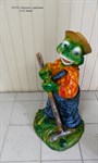 Фигура лягушка для сада
