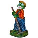 Садовая фигура лягушка