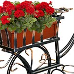 Подставка садовая велосипед