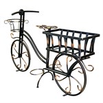Цветочница Велосипед для сада 53-654R металлическая 53-654R - фото 13766