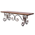 Скамейка садово-парковая 881-08 дерево и металл 881-08 - фото 14012 Скамейка садово-парковая 881-08 дерево и металл 881-08 - фото 14012