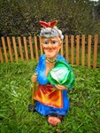 Садовая фигура теща