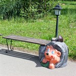 Скамейка из стеклопластика