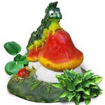 Фигура для сада Гусеница на грибочке U07526 - фото 14828