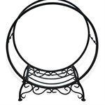 Дровница кованая