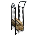 Дровница из металла