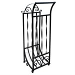 Металлическая дровница