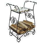 Кованая дровница