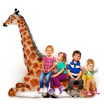 Жираф из стеклопластика