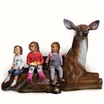 Диван садовый олениха