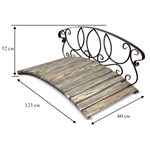 Мостик с подсветкой фото с размерами