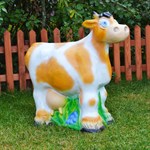 Садовая фигура корова U07540