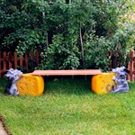 Садовая скамейка