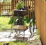 Дровница для дачи