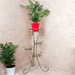 Металлическая подставка для цветов  Металлическая подставка для цветов