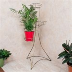Металлическая подставка для цветов 