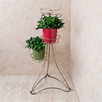 Цветочница напольная металлическая