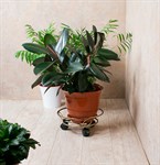 Подставка для цветов на колесиках