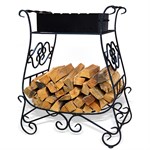 Дровница из металла