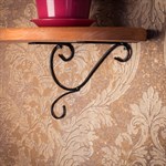 Полка с кованым декором 13-211 - фото 17141