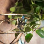 Подставка на стену под цветы кованая 15-112