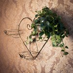 Подставка для цветов на стену