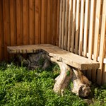 Лавка садовая фото