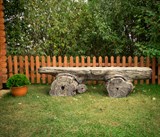 Лавка садовая уличная Рутарий U07916 стеклопластик U07916 - фото 17354