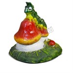 Фигура для сада Гусеница на грибочке U07526 - фото 17585