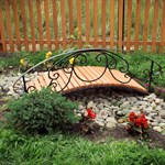 Мостик для сада садовый центр